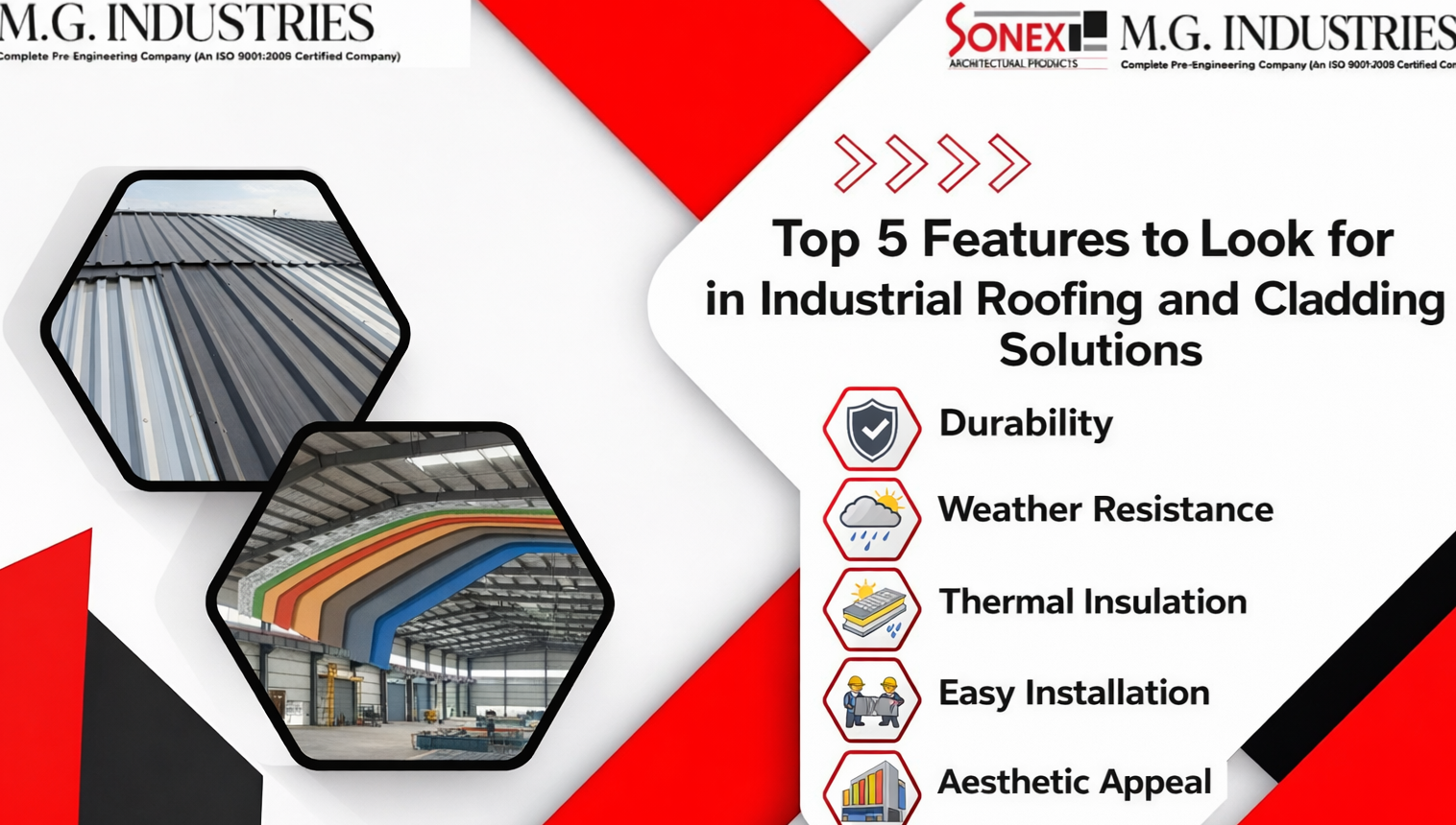 Top 5 Features to Look for in Industrial Roofing and Cladding Solutions