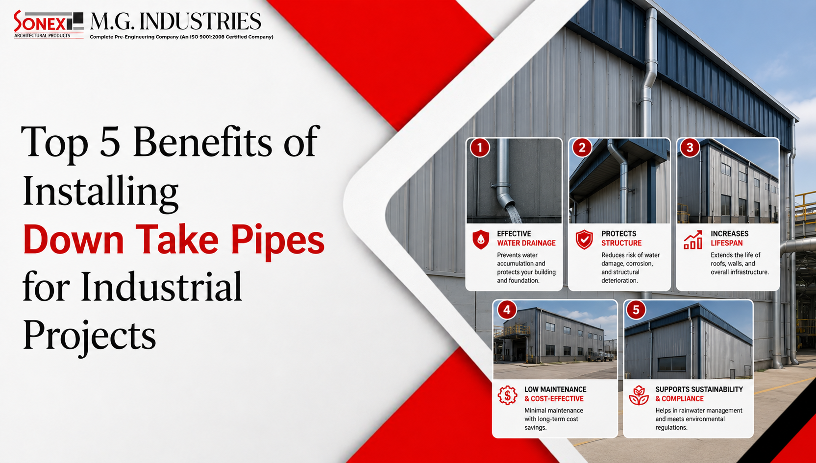 Top 5 Benefits of Installing Down Take Pipes for Industrial Projects